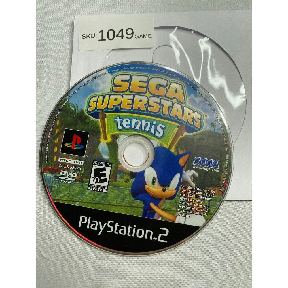 Sega Superstars Tennis Sony PlayStation 2